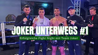 JOKER UNTERWEGS 1  Erfolgreiche Fight Night mit Maurice Adorf🏆 [upl. by Fritze]