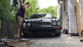 Jaguar XJ6  X300  Bilstein B4 vs Sensen Shocks  Stationary Bounce Test [upl. by Lewak]