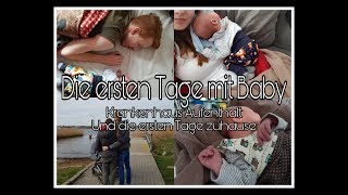 Die ersten TAGE mit BABY  Direkt nach der Geburt amp die ersten Tage Zuhause  Mama mit 18 [upl. by Ettinger503]