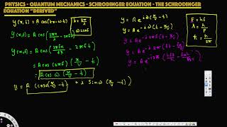 Physics  Quantum Mechanics Schrodinger Eqn  The Schrodinger Eqn quotDerivedquot  Physical Electronics [upl. by Llemhar]