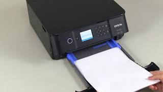 Unpacking and Setting Up a Printer Epson XP6100 XP6000 NPD5877 [upl. by Primavera762]