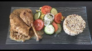 Poulet sauce moutarde et miel chef lahcen [upl. by Kask185]