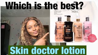 Skin doctor lotion review How to prevent stretch marks and knuckles using skin lightening lotions [upl. by Airtened627]