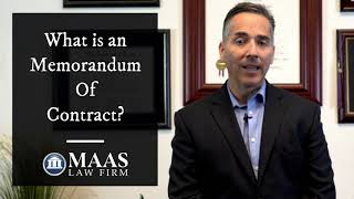 What is a memorandum of contract Texas Real Estate Attorney Victor Maas Explains [upl. by Sikleb116]