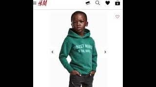 HampM Offers Lame Apology for Ad of Black Child Wearing Coolest Monkey HoodieCelebrity News [upl. by Attemaj]