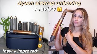 Dyson Airwrap Complete Long Unboxing  First Impression Review 🫣 [upl. by Cinomod]