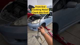 Clunking noise when going over bumps Watch this first mechanic tips viral cars howto swaybar [upl. by Phillipe]