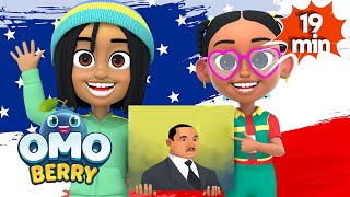 Let’s Celebrate Martin Luther King Day  Kids Songs About Heritage  OmoBerry [upl. by Annaya58]