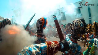 Vista de un Carnavalero  Carnaval De Huejotzingo 2022 GoPro [upl. by Lynnea]