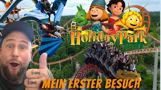 Erster besuch im wunderschönen HOLIDAY PARK in HAßLOCH  Freizeitpark  VLOG [upl. by Evans476]