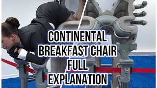 Continental breakfast chair full explanation what’s the purpose of this chair 😱🤯 [upl. by Meer]