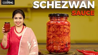 10 Min The Best Homemade Schezwan Sauce Recipe  Schezwan Chutney Recipe Chinese Sauce  Sauce [upl. by Siramaj350]