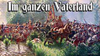 Im ganzen Vaterland German folk songEnglish translation [upl. by Drusie810]