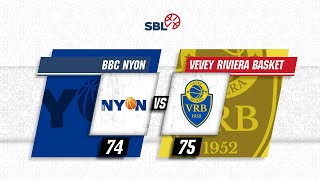 BBC Nyon vs Vevey Riviera Basket  Game Highlights [upl. by Suzann]