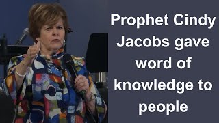 Prophet Cindy Jacobs gave word of knowledge to people  Prophetic Flow [upl. by Kopaz515]