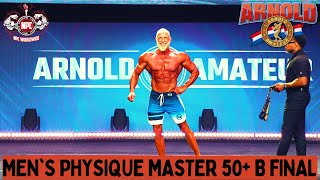 Arnold Sports Festival Amateur 2024  Mens Physique Master 50 B Final e Premiação [upl. by Fidellia]