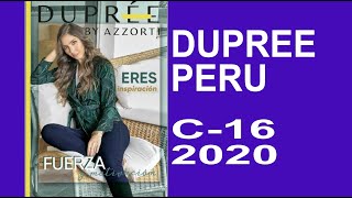 Catalogo 16 2020  Dupree Peru [upl. by Vorster]