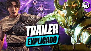 TRAILER EXPLICADO Cavaleiros do Zodíaco  O Filme  TRAILER DUBLADO [upl. by Syst]