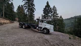 cloudcroft dumpster pickup the dangers of the Otero mountains [upl. by Nauqes860]