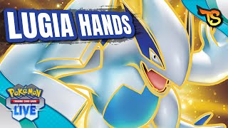 Deck Lugia VASTRO 2023 com Mãos Férreas ex É POSSÍVEL DEMAIS  Pokémon TCG Live [upl. by Ahsiekat]