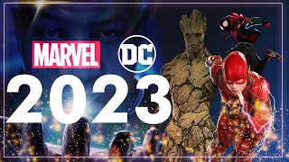 Películas de SUPERHÉROES 2023  Estrenos MARVEL y DC [upl. by Nelag]