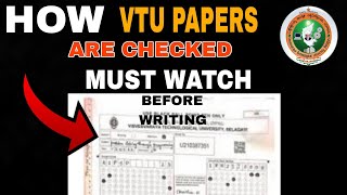 Important Guidlines For Vtu Students Paper Evaluation How To Write Paper🧐🔥 [upl. by Eileek]