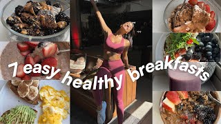 HEALTHY BREAKFASTS UNDER 10 MIN  7 hormone balancing  easy recipes [upl. by Av]