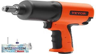 VEVOR Air Impact Wrench 34quot Square Drive 1870ftlb Nutbusting Torque 90120PSI Review [upl. by Noit]