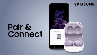 How to pair and connect your Galaxy earbuds to your phone and other devices  Samsung US [upl. by Penrod]