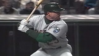 OAKCLE McGwire homer hits sign in left [upl. by Allianora]