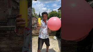 How Many Pumps Can Blast 💥Giant Ball… Bengali mini blog shorts 😱 [upl. by Ansilme]