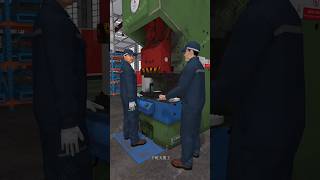 Construction Site Labour Accident 😰 shorts 3danimation [upl. by Pallua]