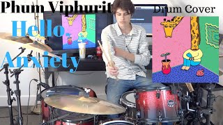 Phum Viphurit  Hello Anxiety  Drum Cover [upl. by Egidius887]