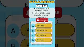 Syllogism Practice Questions 2  Syllogism Reasoning Tricks  Genius Gird Syllogism reasoning [upl. by Annia226]