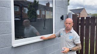 HOW TO FIT A GLASS INTO A DOUBLE GLAZED WINDOW [upl. by Carlita]