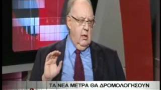 Ο Θεόδωρος Πάγκαλος στην quotΑνατροπήquot του Mega 121211 [upl. by Ender]