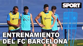 💪 Así ha sido el ÚLTIMO entrenamiento del FC BARCELONA antes del PARTIDO ante el REAL MADRID [upl. by Codi5]