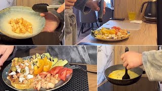 Готовлю КРЕВЕТКИ🦐 с ЯЙЦОМ🍳 Презентация ШИКАРНАЯ👌 Мои три любимых БЛЮДА [upl. by Ahsad103]