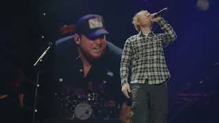 Luke Combs  Dive Live with Ed Sheeran [upl. by Pineda192]