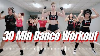 30 Min Dance Workout  No equipment  CARDIO DANCE FITNESS [upl. by Rumit]