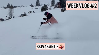 skivakantie vlog  Weekvlog 2 [upl. by Llerdna116]