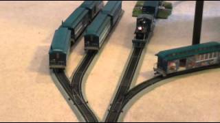 Hawthorne Village Model Railroad Setup [upl. by Berthold]