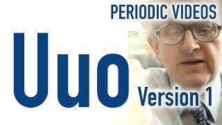 Ununoctium version 1  Periodic Table of Videos [upl. by Gwenny943]