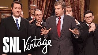 Decision 2000 with Bush and Gore Cold Open  SNL [upl. by Doowron]