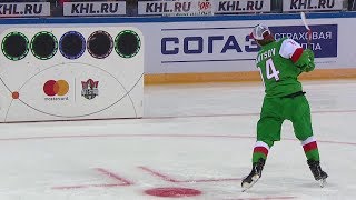 KHL All Star Конкурс вратарей  Goaltender competition [upl. by Labannah191]