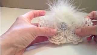 How to make a Vintage Baby Headband [upl. by Joung]