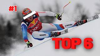 Top 6 Best Downhill Skiers of All Time Kitzbühel [upl. by Gauthier392]