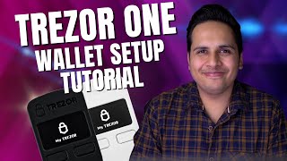 Trezor One Crypto Hardware Wallet Tutorial amp Complete Setup Tutorial Hindi 2024 [upl. by Fayre816]