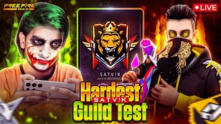 EVARONY IS LIVE👻GARENA FREE FIRE💀GUILD TEST LIVE playgalaxy [upl. by Karsten]