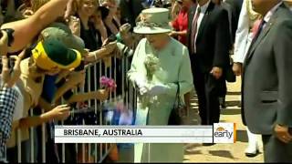 Australian man moons Queen Elizabeth [upl. by Osterhus]